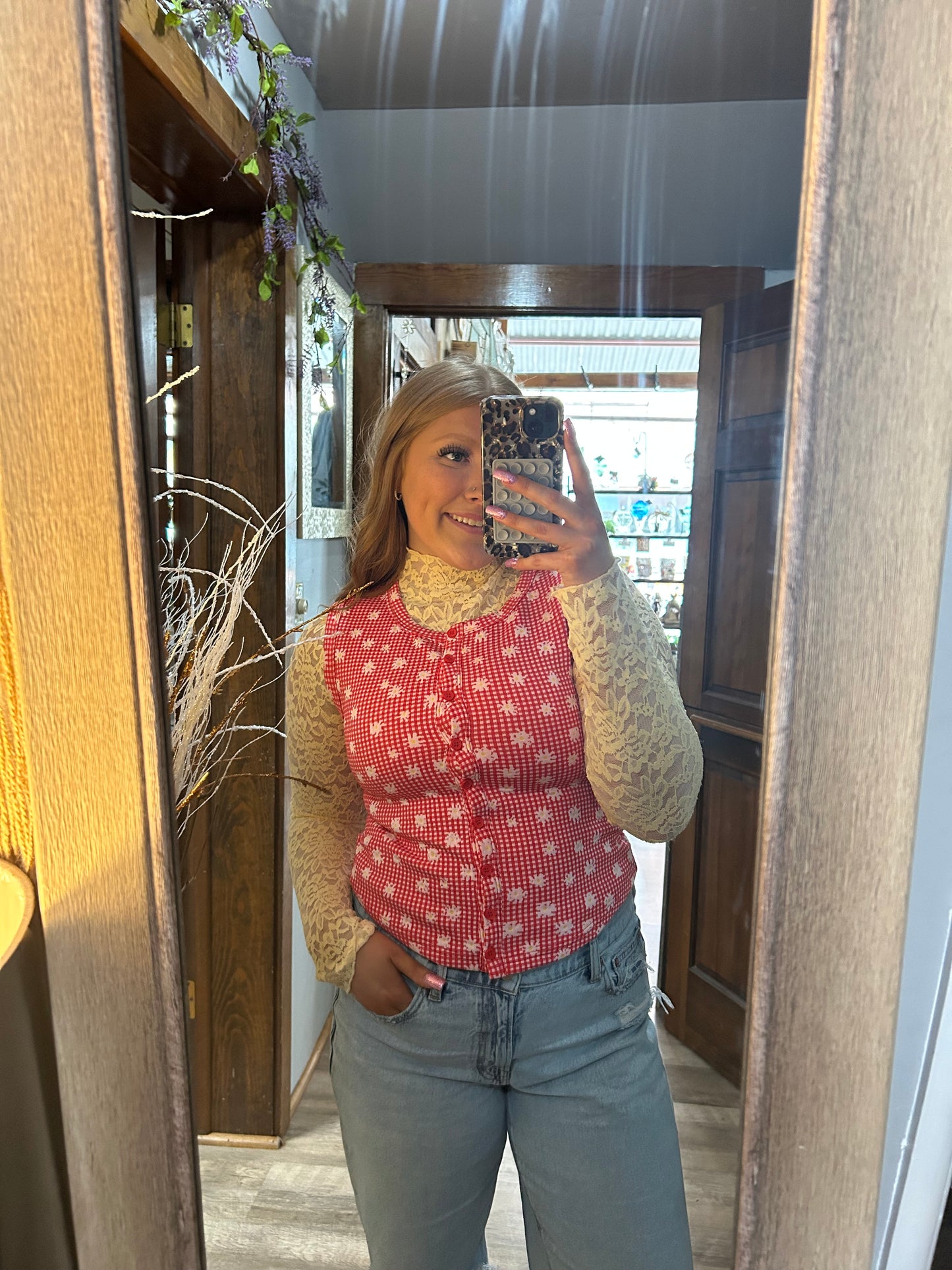Emily Lace Top