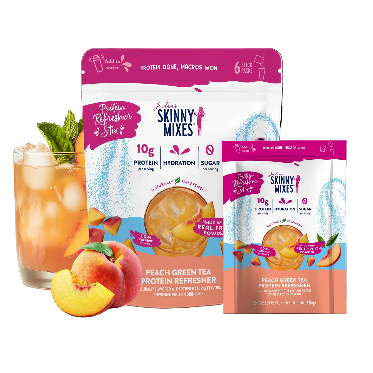 Protein Skinny Mixes Refresher Stix