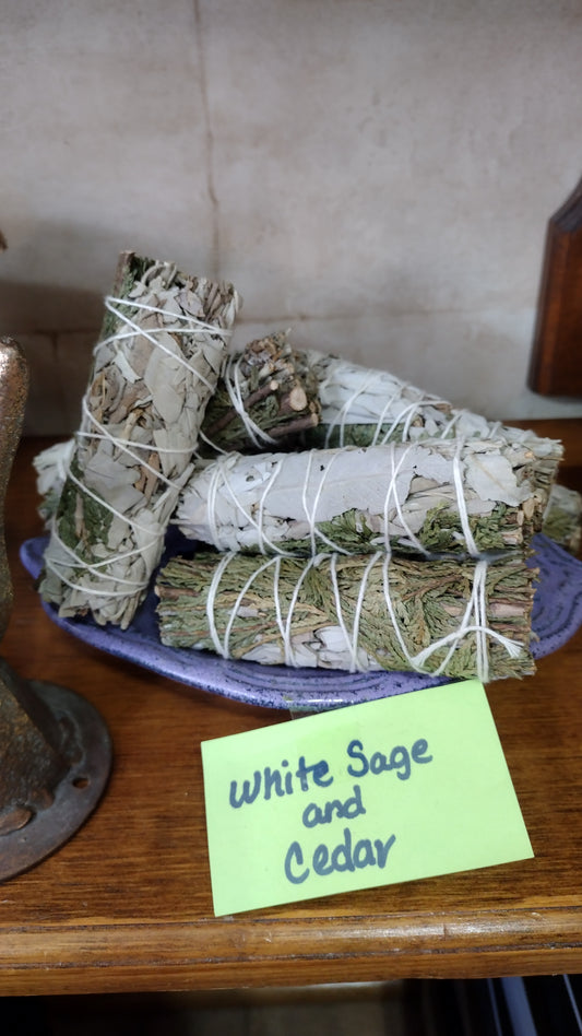 White Sage with Cedar