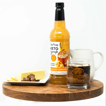 Keto Salted Caramel with MCT Skinny Syrup