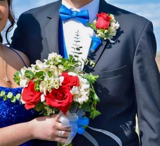 Prom Bouquet & Boutonierre Set