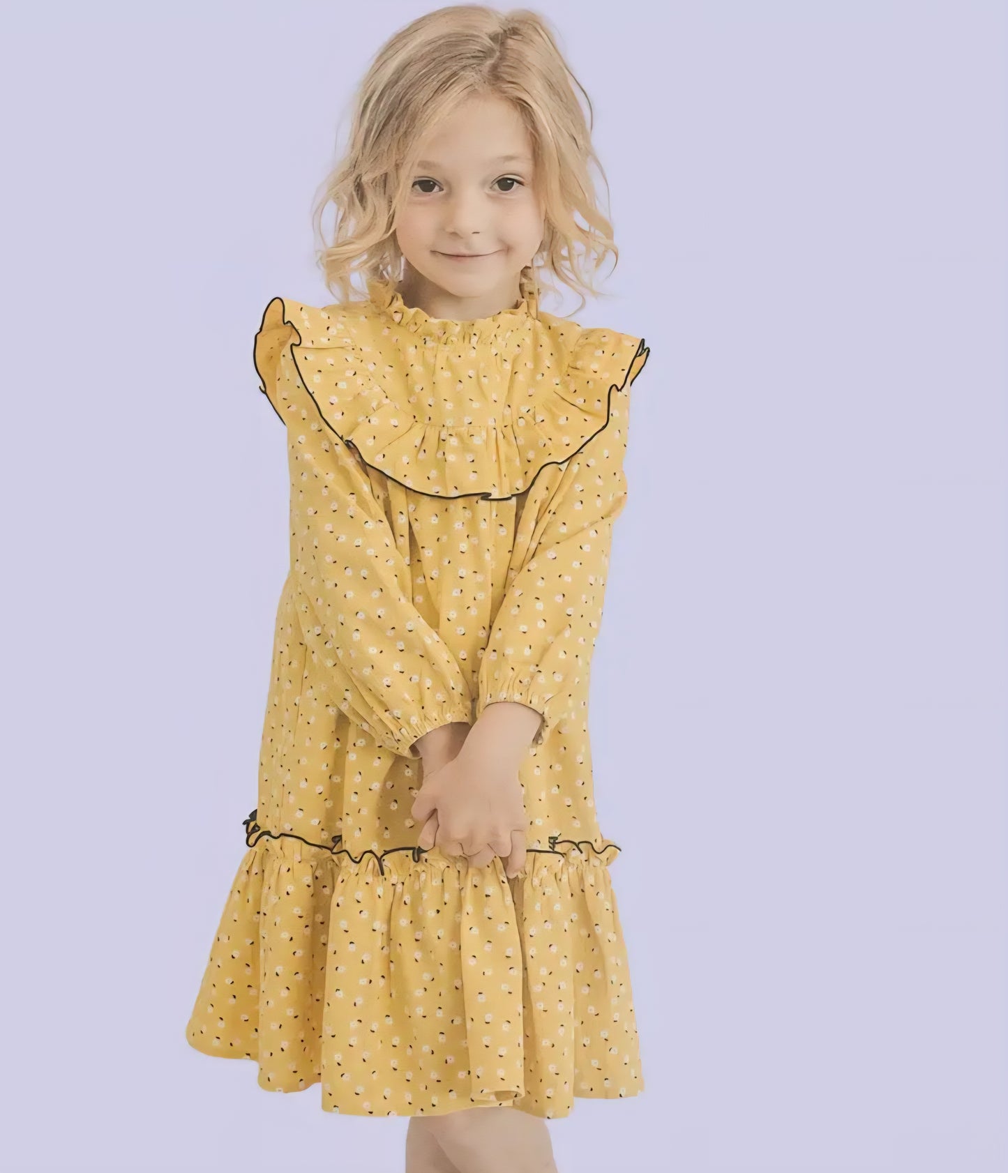 Bumblebee Long Sleeve Kid’s Dress