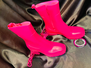 Pink Liddy Boots