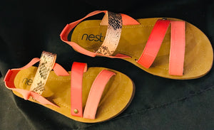 Melon sandals
